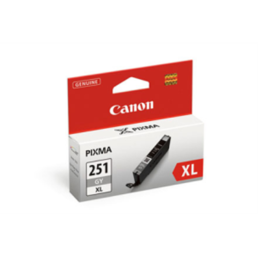 Canon CLI-251XL GY – Cartouche d’encre grise haute capacité – 6452B001