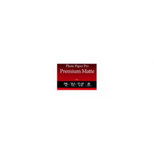 Canon PM-101 – Papier photo mat Pro Premium 17 x 22 po, 20 feuilles – 8657B016