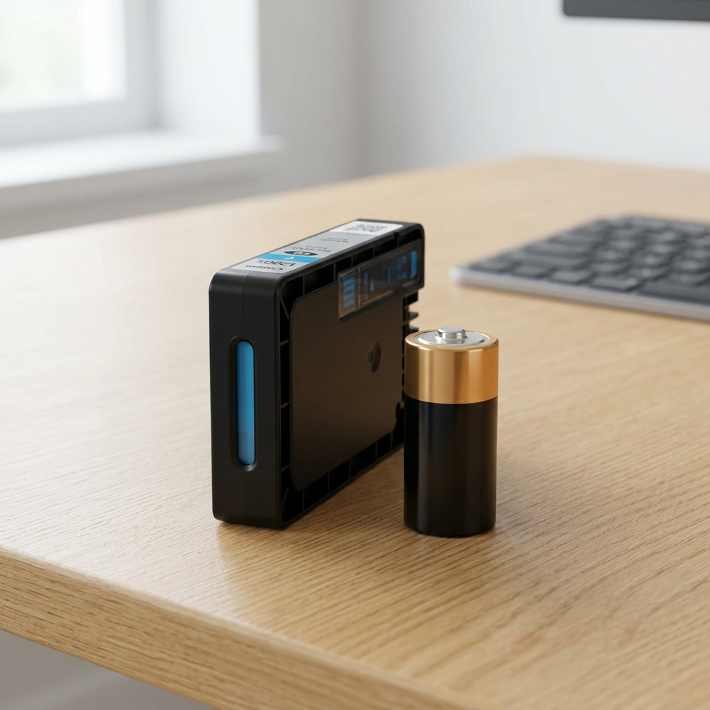 Canon PGI-1200XL cyan pigment ink tank in a clean, white-background product shot.