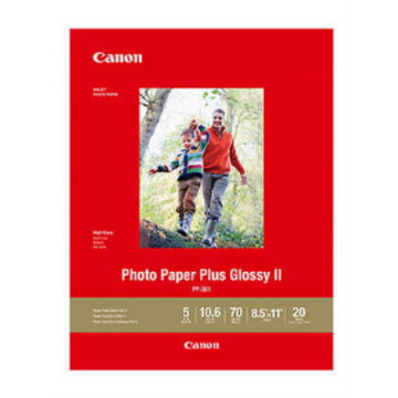 Canon PP-301 – Papier photo glacé Plus 8,5 x 11 po – 20 feuilles – 1432C003