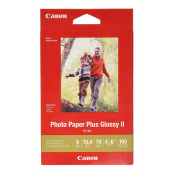 Canon PP-301 – Papier photo glacé Plus 4 x 6 po – 100 feuilles – 1432C006