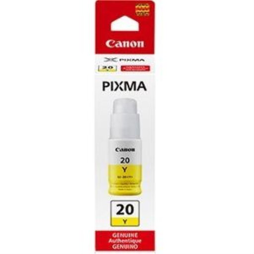 Canon GI-20 – Bouteille d’encre jaune – 3396C001