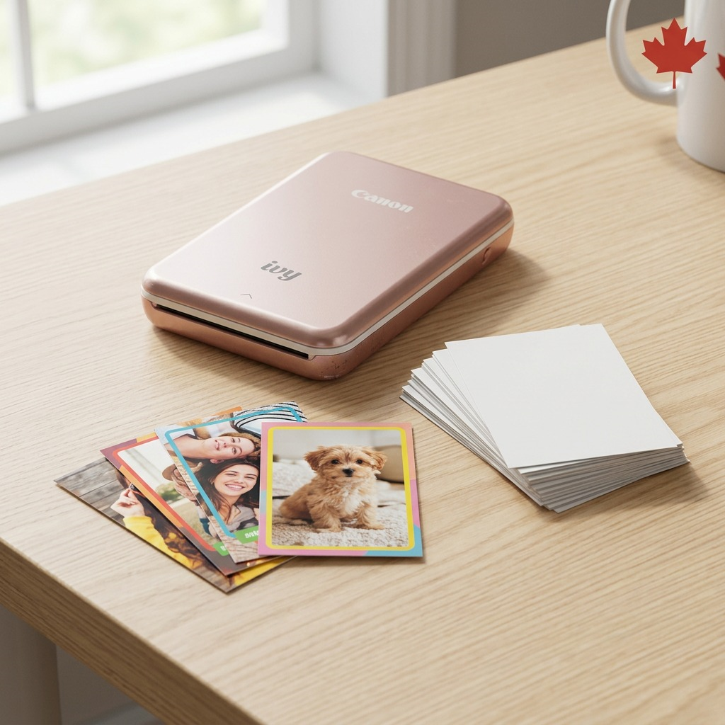 Canon ZINK – Papier photo 2 x 3 po, paquet de 20 feuilles – 3214C001