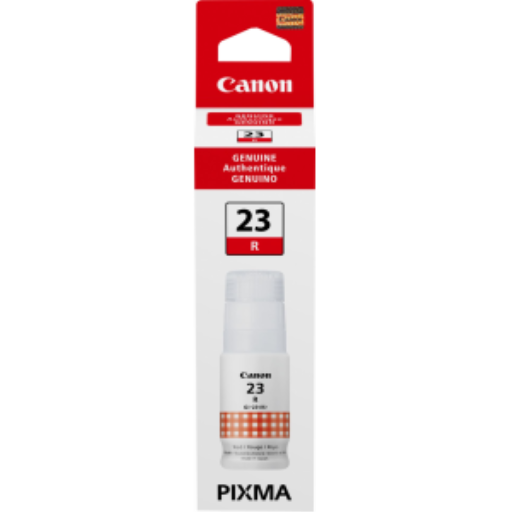 Canon GI-23 – Bouteille d’encre rouge pour PIXMA G620 – 4714C001