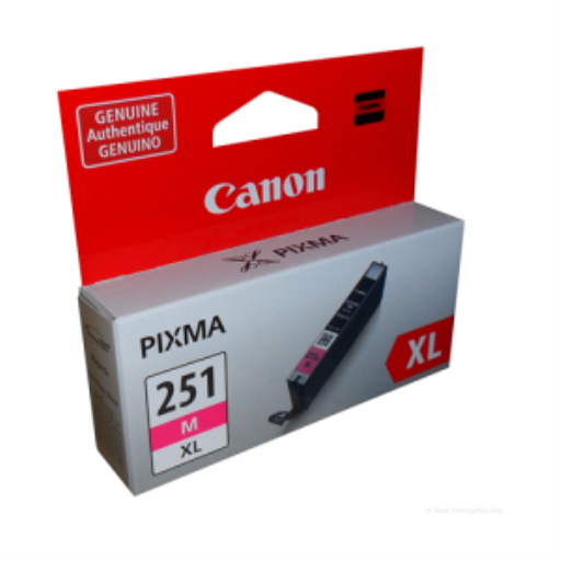 Canon CLI-251XL M – Cartouche d’encre magenta haute capacité – 6450B001