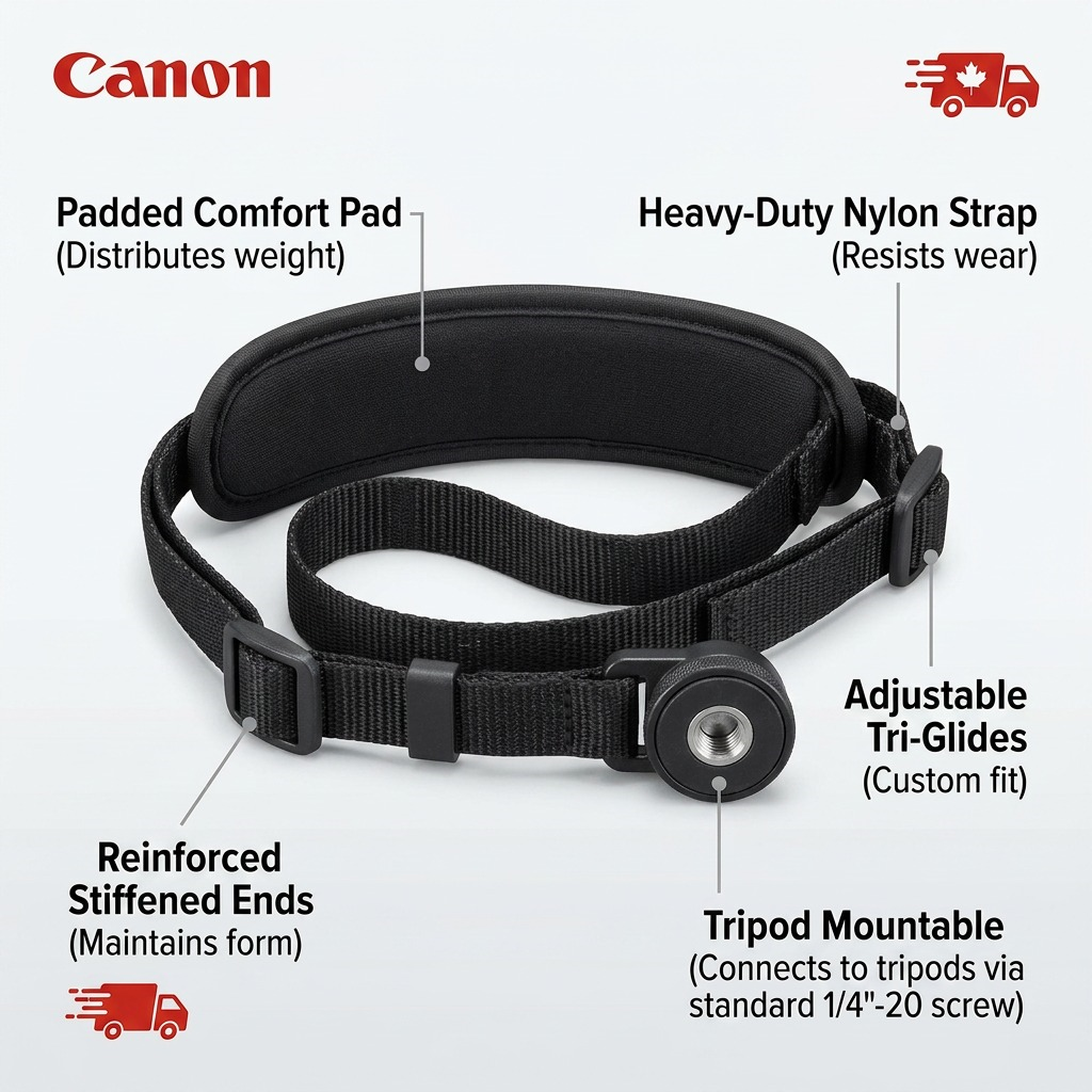Canon E2 – Dragonne de poignet pour appareil photo – 4991B001