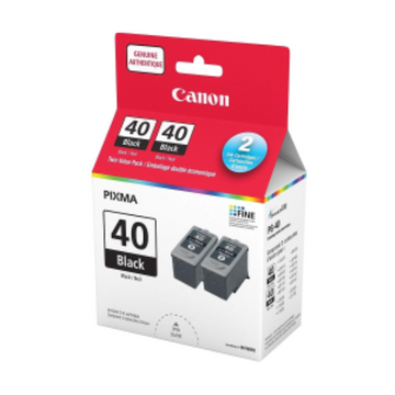 Canon PG-40 – Paquet double de cartouches d’encre noire – 0615B053