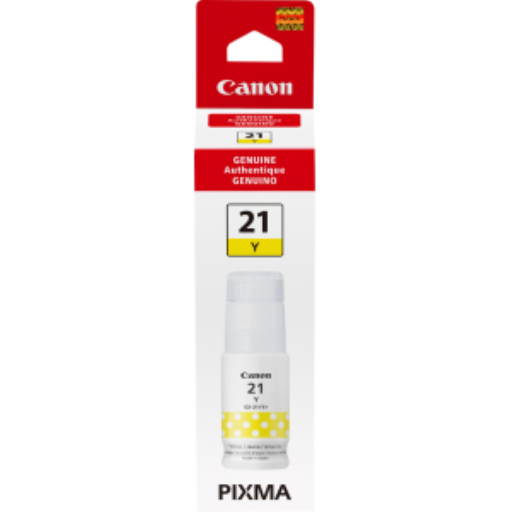 Canon GI-21 – Bouteille d’encre jaune – 4539C001