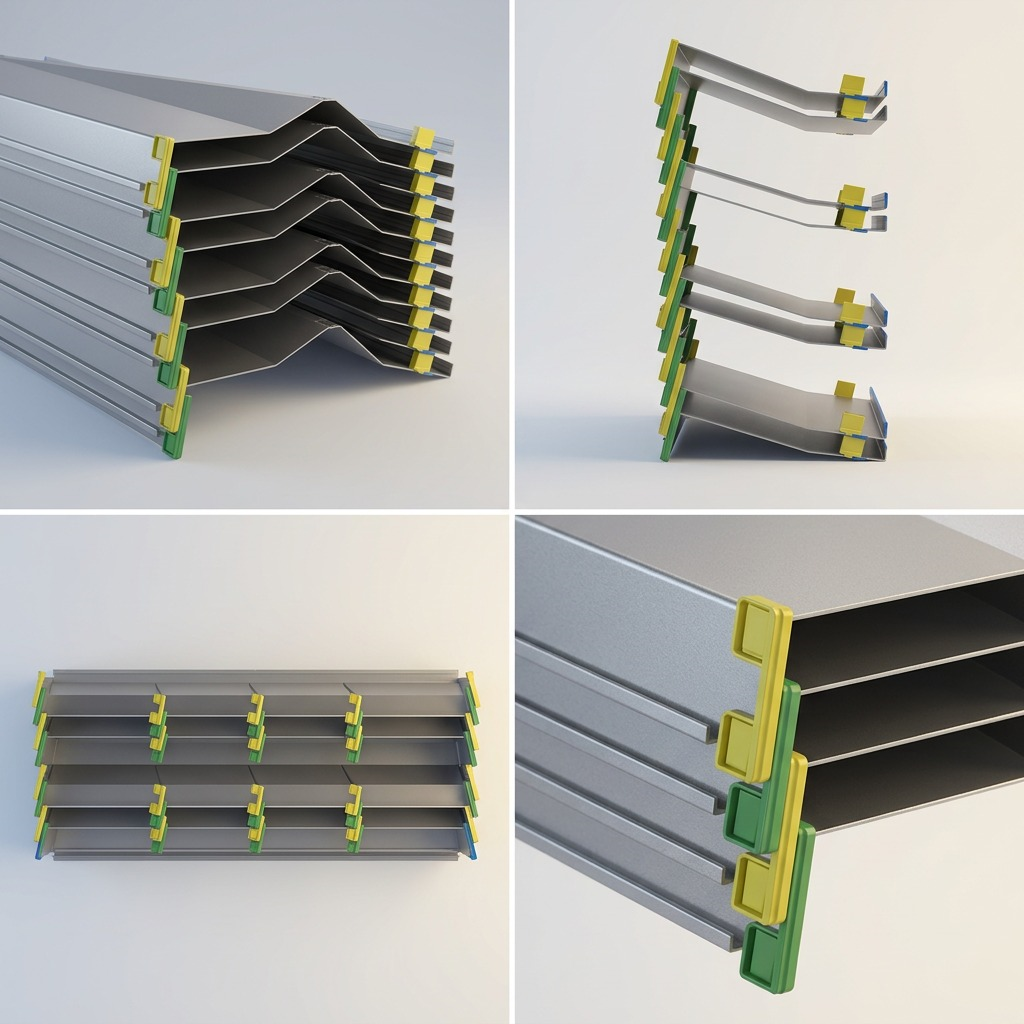 Rakabot TITAN – Quatre tablettes de 47 po en acier inoxydable 304, image complémentaire