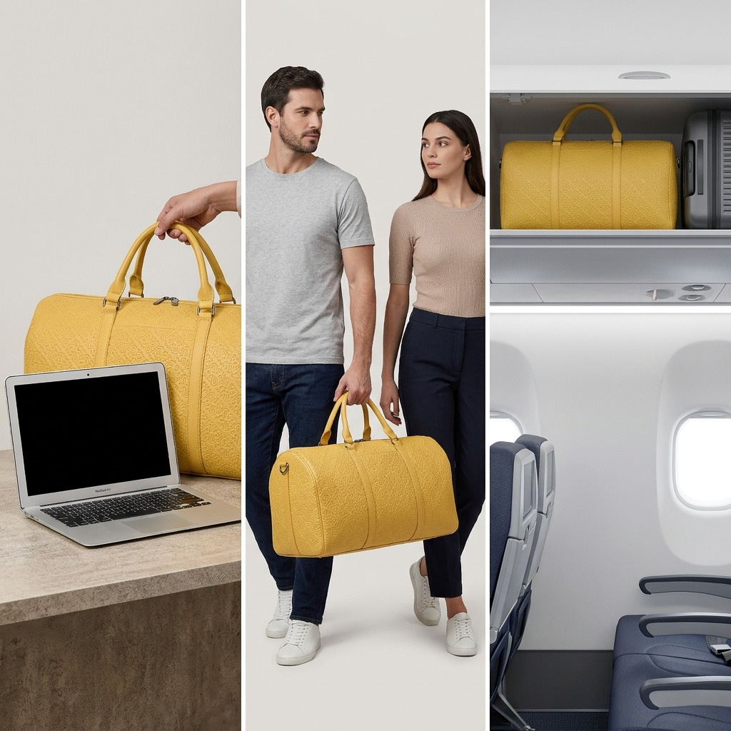 Bugatti Duffle Bag Yellow Rick Ross Edition (image_0.png)