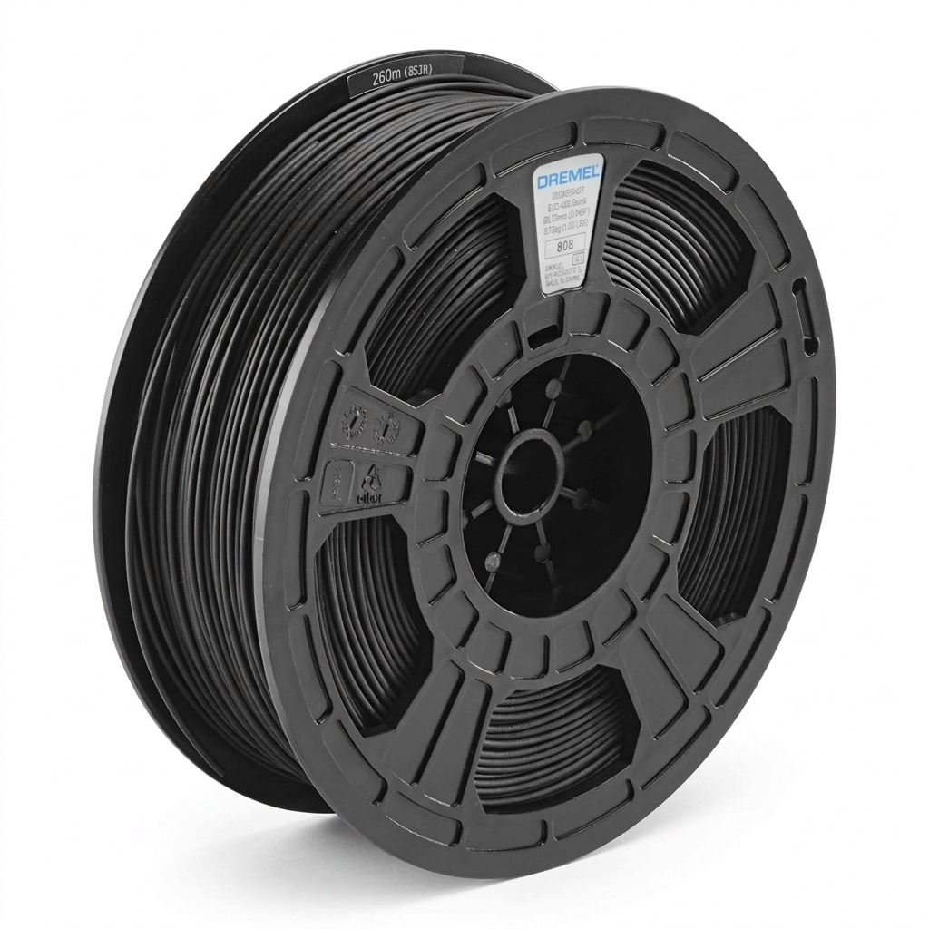 Dremel – Filament ECO-ABS noir, 1,75 mm, 0,75 kg — vue principale, réf. ECO-BLA-01