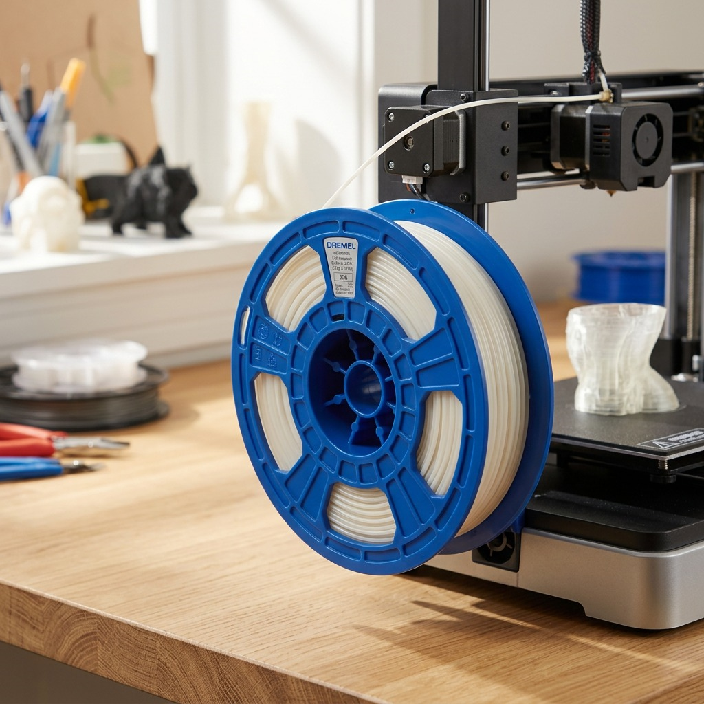 Dremel – Filament PLA translucide, 1,75 mm, 0,75 kg — vue 4, réf. PLA-TRA-01