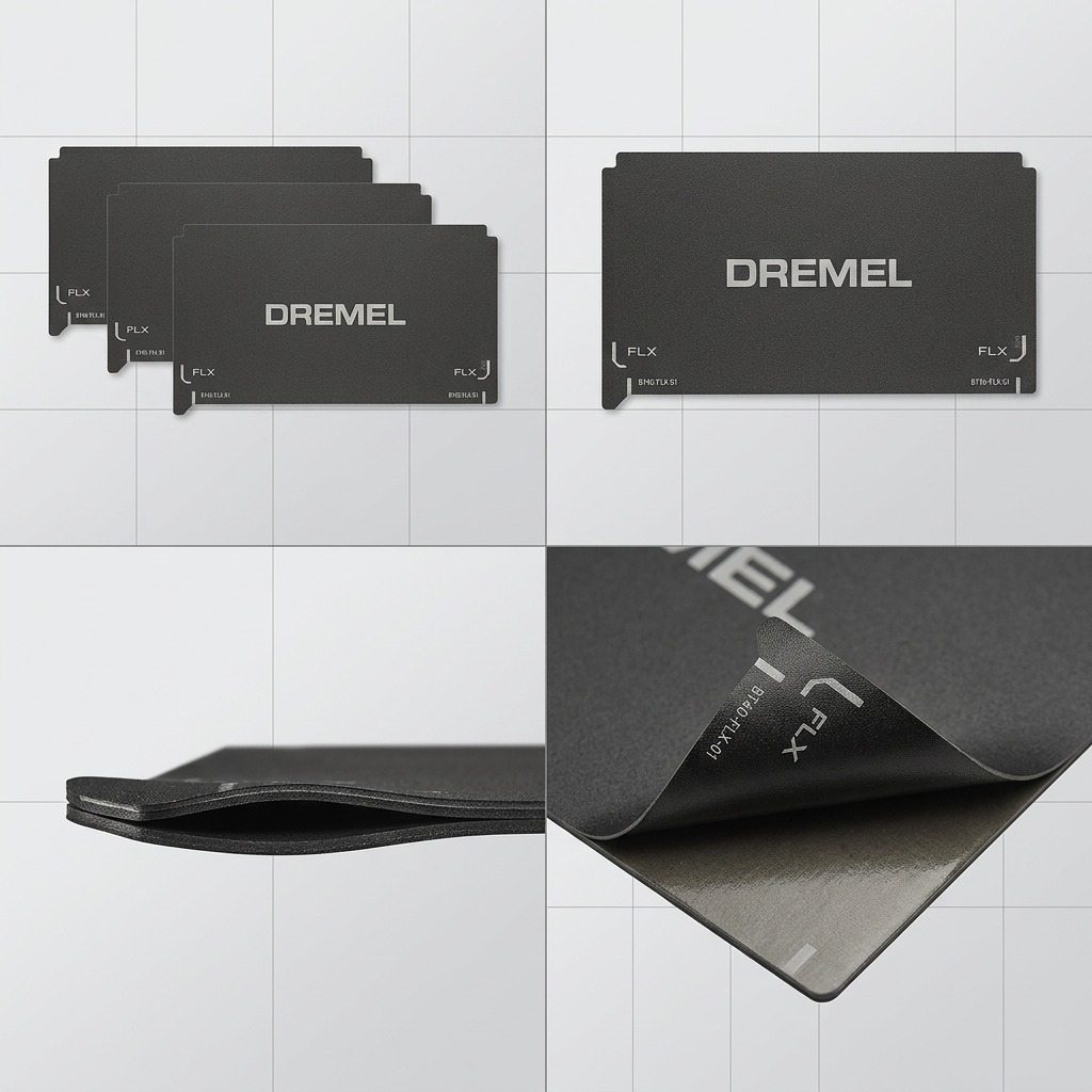 Dremel 3D40-FLX – Feuilles de plateau (3) — vue 5, réf. BT40-FLX-01