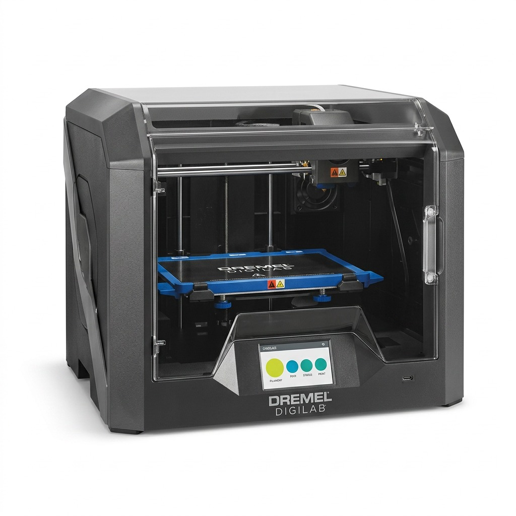 Dremel DigiLab 3D45 – Imprimante 3D — présentation en situation, réf. 3D45-01