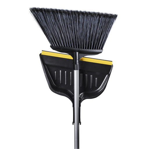 16" Large Ind. Angle Broom W/DustPan