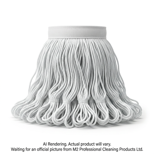 Glacier White nylon floor mop - NB 32oz