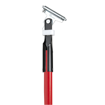 60" Clipper Dust Mop Handle - Fiberglass - Red