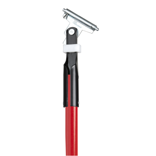60" Clipper Dust Mop Handle - Fiberglass - Red