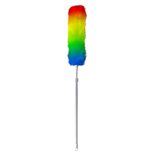 Telescopic Rainbow Duster-extends From 83cm To 121cm From 33" To 48"