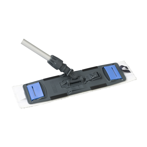 Universal Flat Mop Frame Only Blue Clips