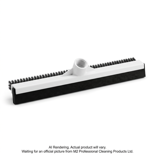 Moss PushNScrub Squeegee Plastic w/natural Rubber 22"/55cm