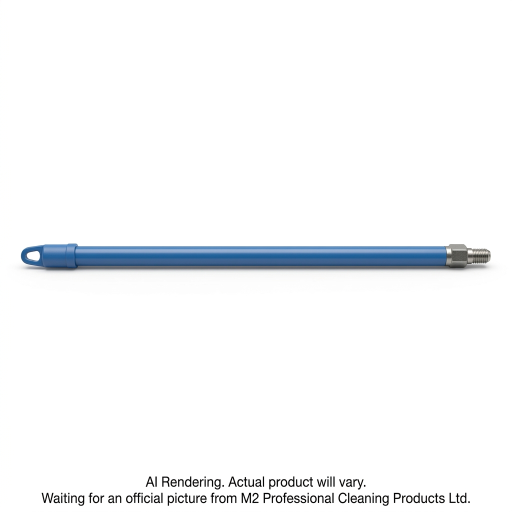 M2 Manche métallique bleu robuste fileté 48 po – FH-M348HD-BL