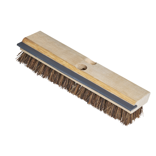 M2 Brosse de pont 11 po avec raclette et fibres végétales – BD-226BA