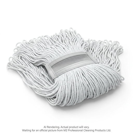 Glacier White nylon floor mop - NB 24oz