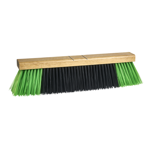 M2 Ryno – Balai-brosse rigide vert/noir 18 po à assembler – PB-700-GB18-UNA