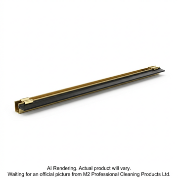 22” Channel with rubber – Brass
