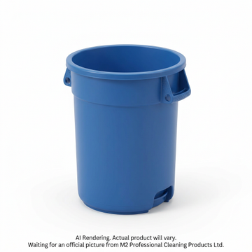 Heavy Duty 20 Gallon Garbage Container-Blue(75L)Recycle