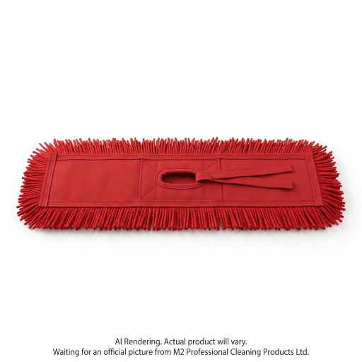 M2 M-Tech – Vadrouille à poussière microfibre rouge 18 po – DM-MT518-RD
