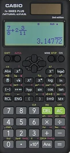 Casio FX-300ESPLUS2 Black Scientific Calculator