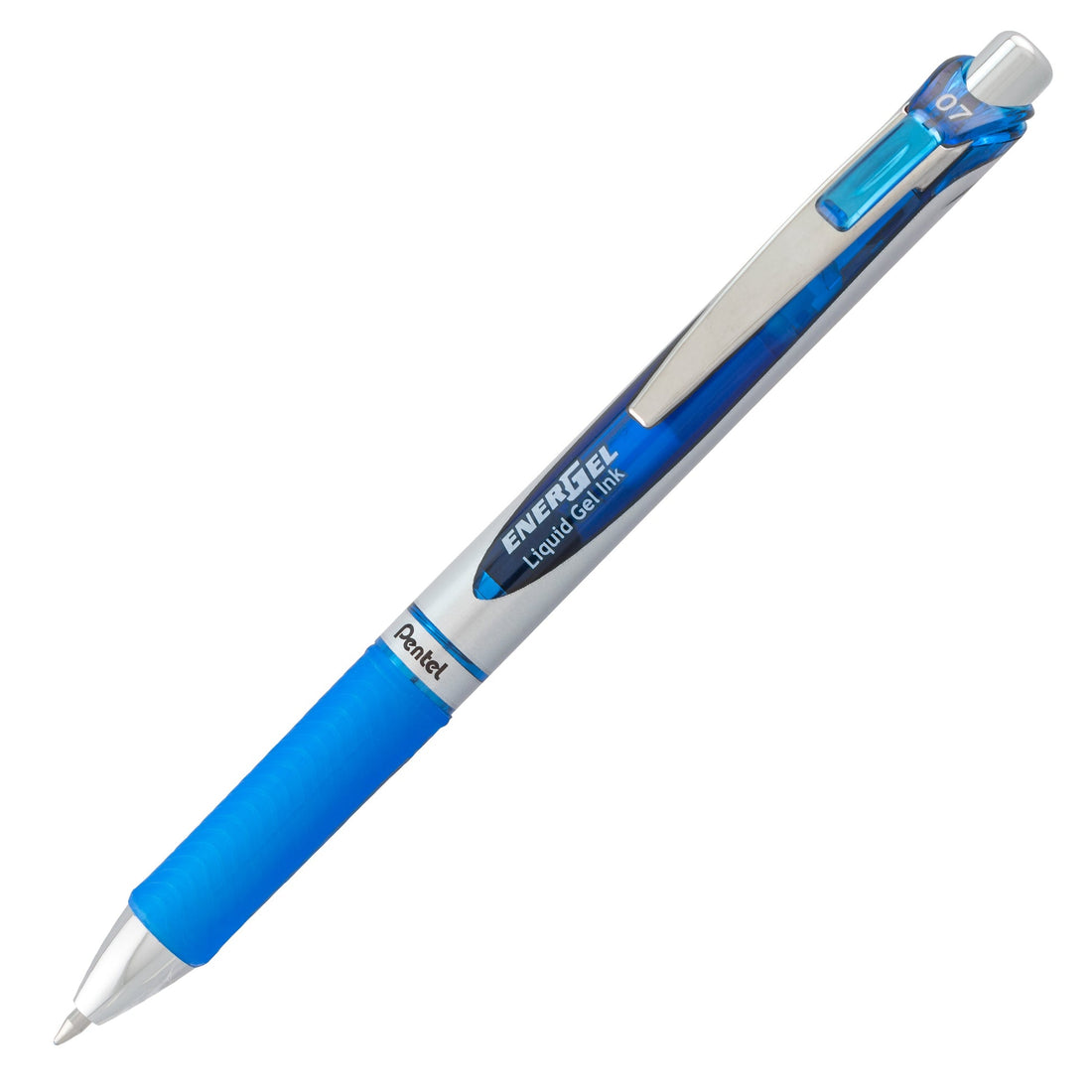 Pentel EnerGel BL77-C bleu 0,7 mm pointe métallique