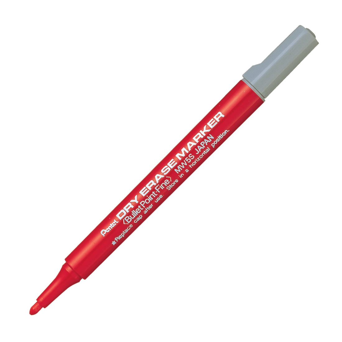 Pentel MW5S-B marqueur effaçable à sec rouge 3,0 mm