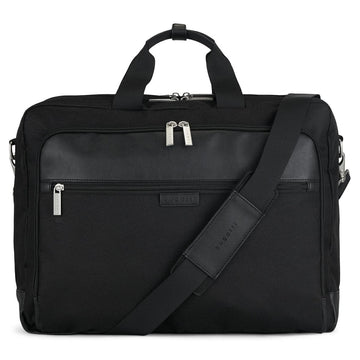 Porte-documents professionnel noir Bugatti Lucas EXB530, vue de face