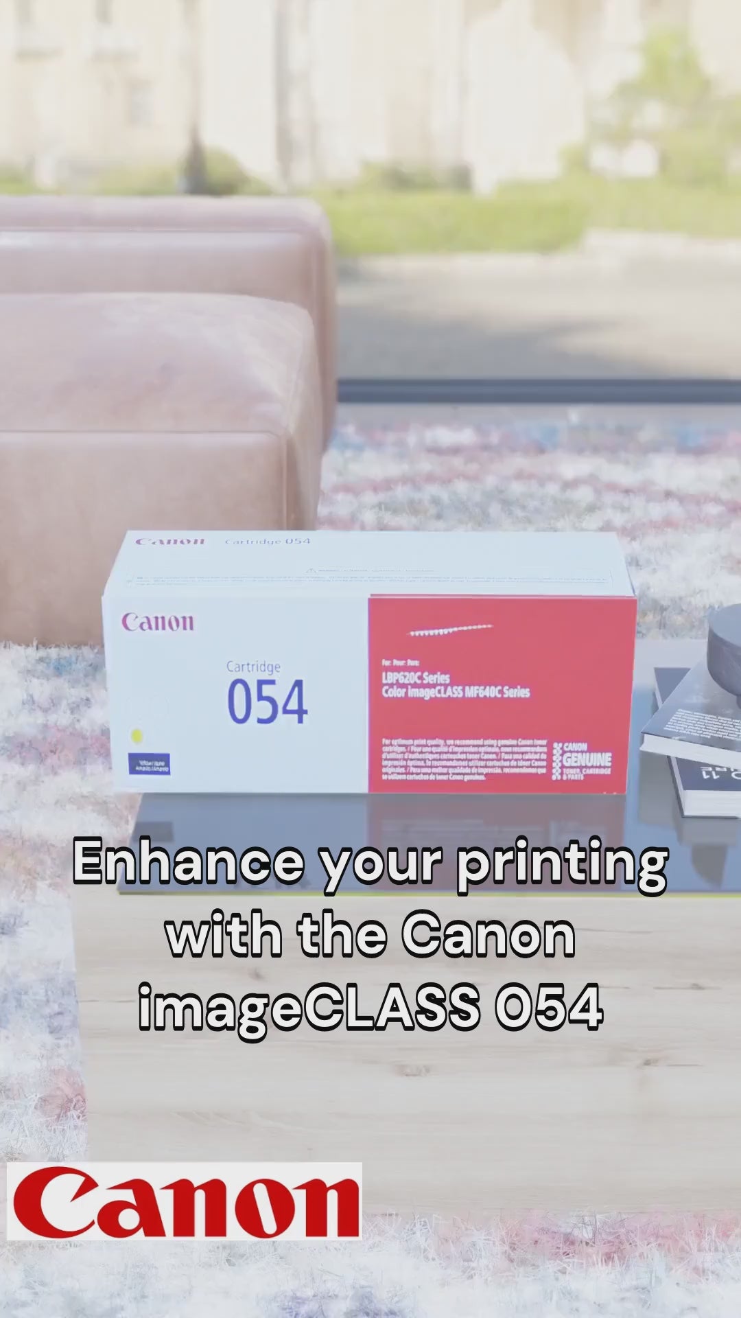 Canon 054 – Cartouche de toner jaune – 3021C001