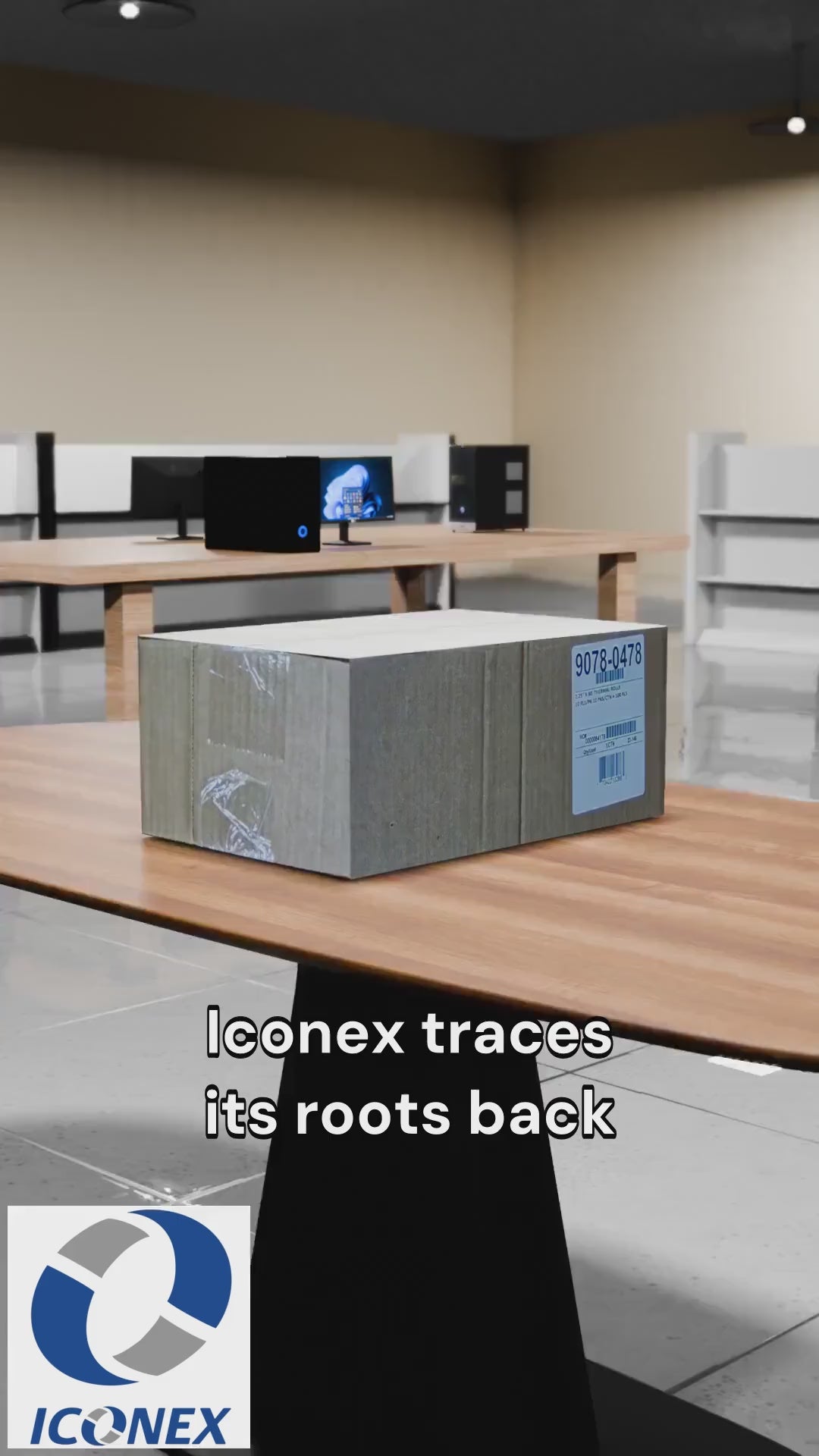 9078-0478 Iconex 2 1/4 X 60' BPA FREE THERMAL 100 RPC