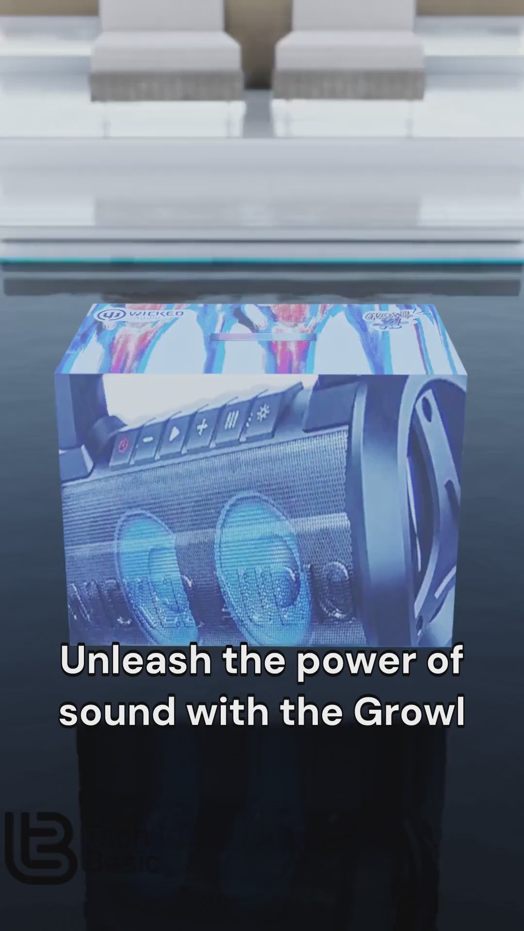 Growl XL Party Speaker - Black