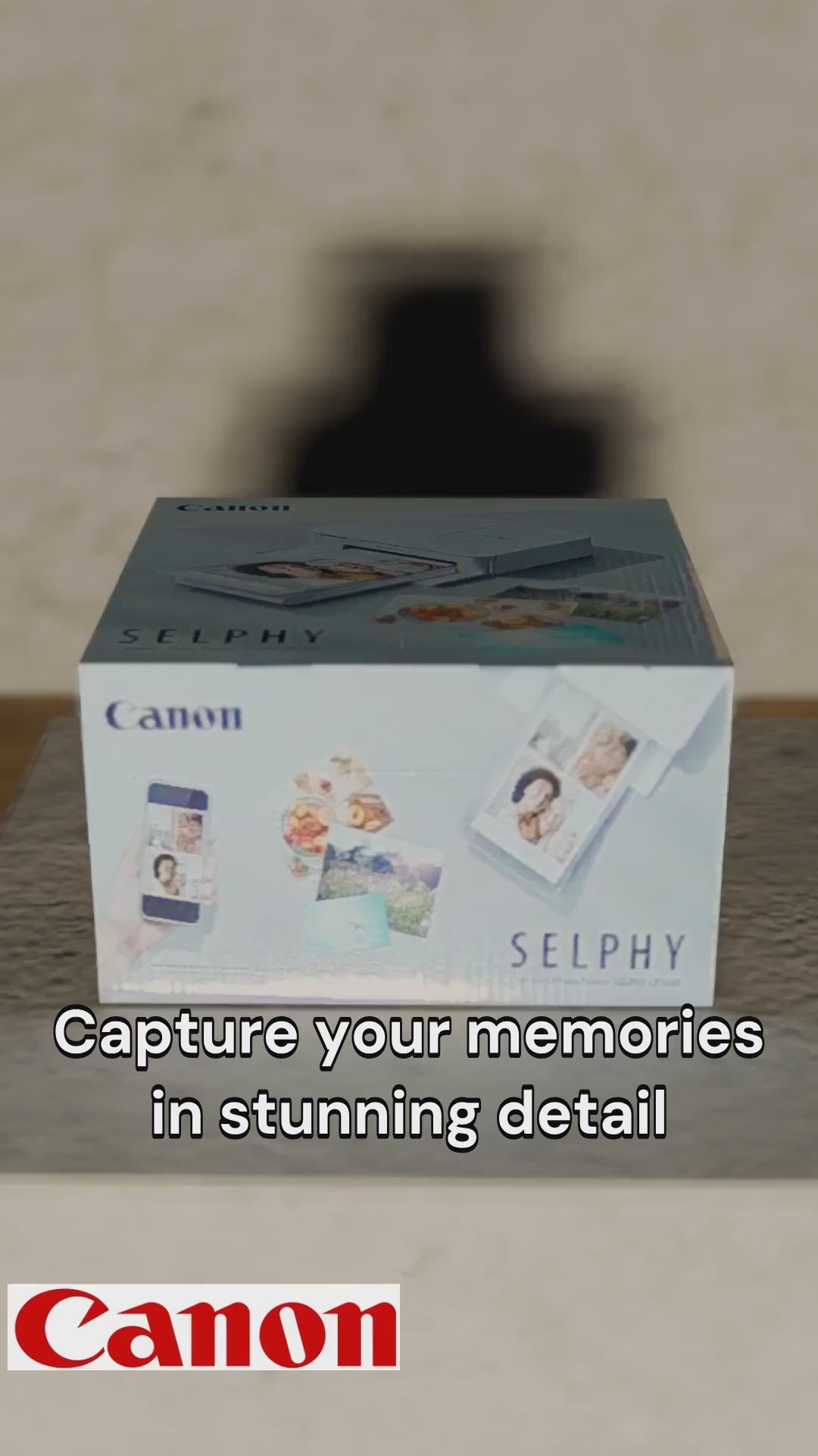 Canon SELPHY CP1500 – Compact Photo Printer, Black – 5539C001