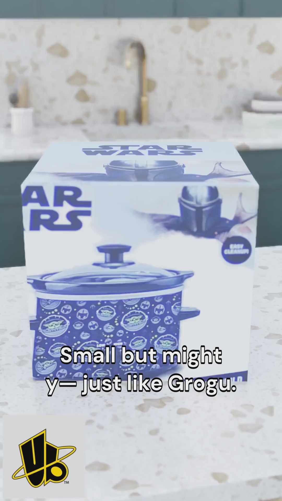 Star Wars The Mandalorian 2-Quart Slow Cooker ? Compact Crock for Dips, Appetizers, and Meals