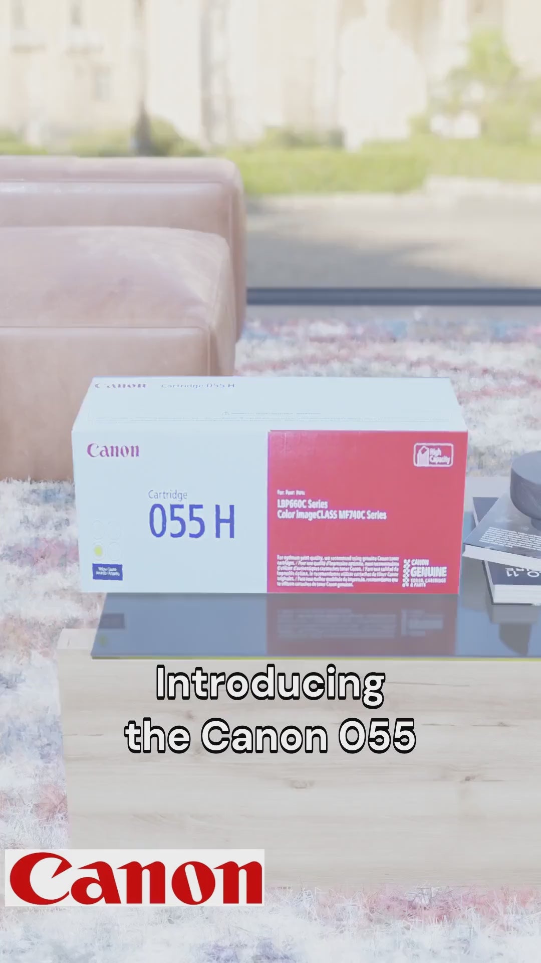 Canon 055H – High-yield yellow toner – 3017C001