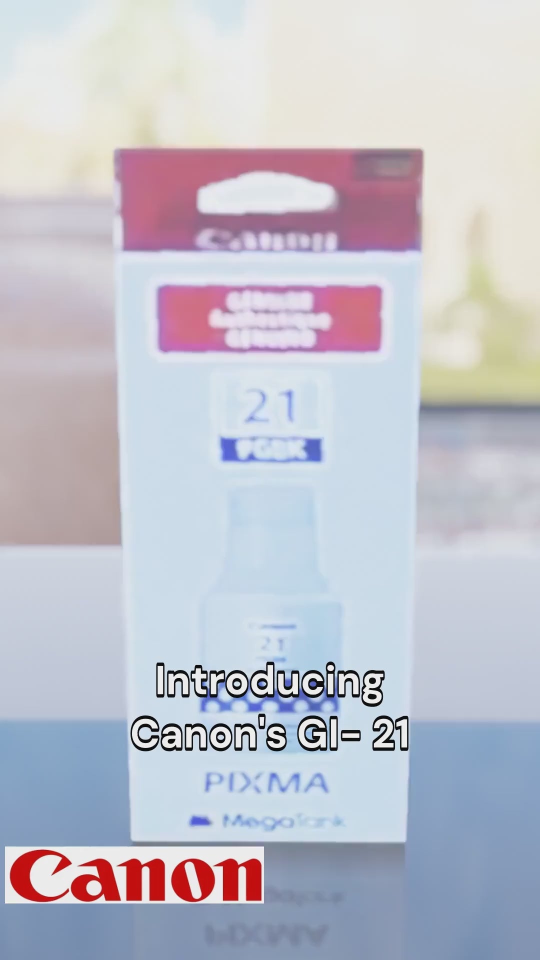 Canon GI-21 – Pigment Black Ink Bottle – 4526C001