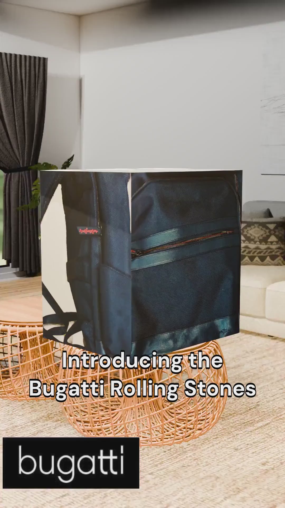 BKP6079RS-BLACK  The Rolling Stones Flashpoint Backpack