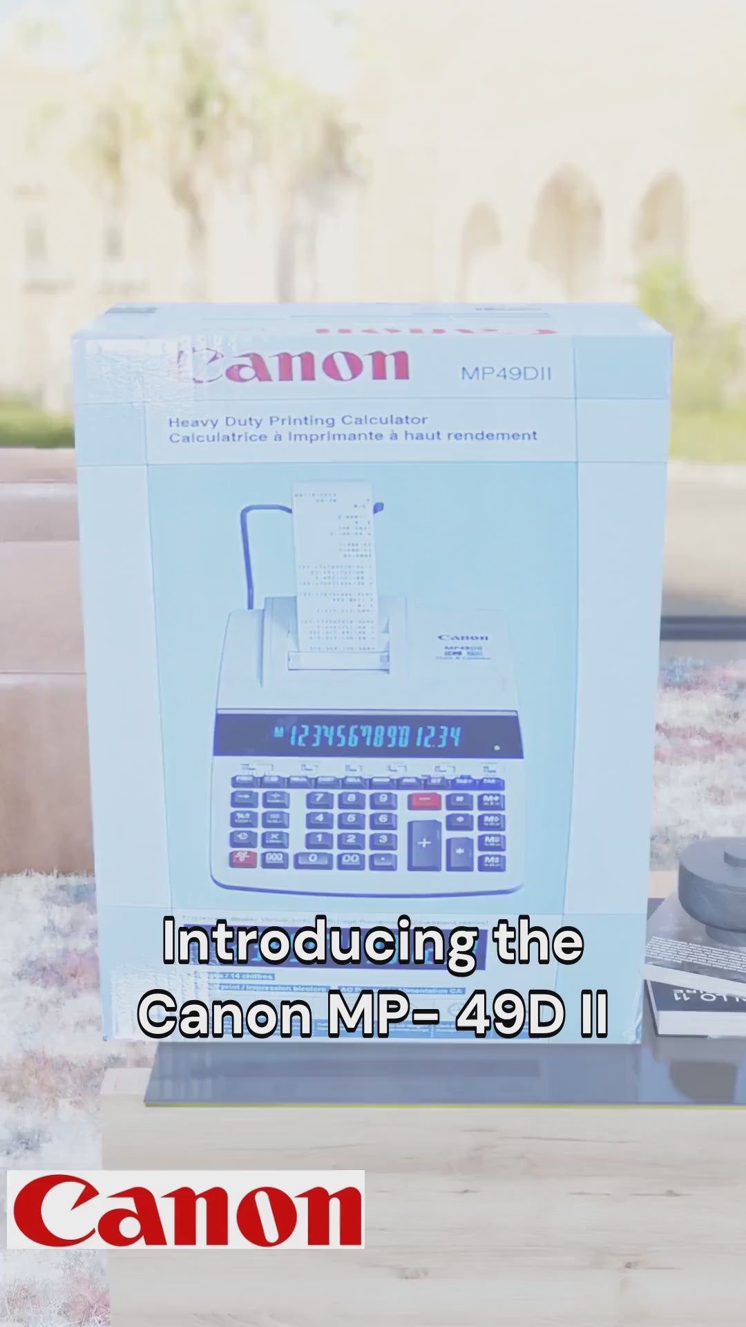 Canon MP49DII – 14-digit printing calculator – 8708B001