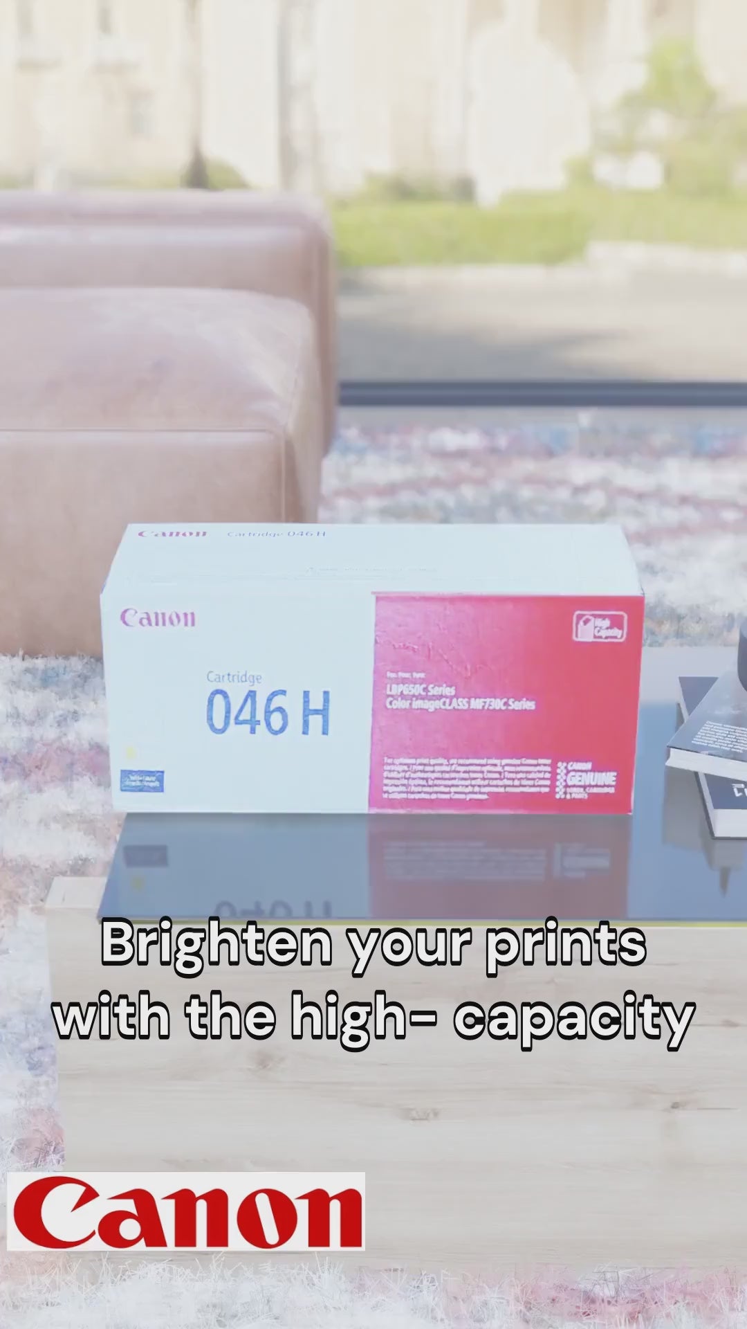 Canon 046H – Toner jaune haute capacité – 1251C001