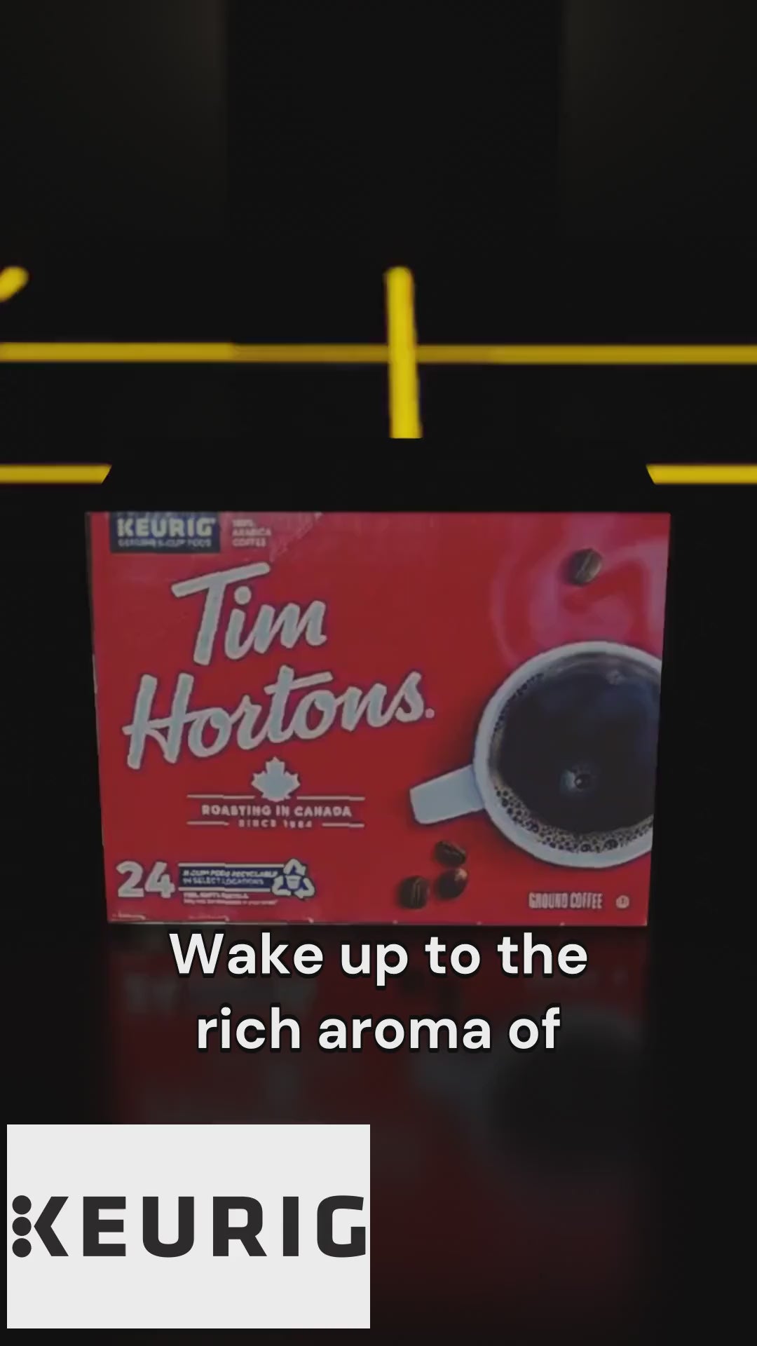COFFEE-K CUP TIM HORTONS ORIGINAL BLEND MEDIUM ROAST-349469 24/BX