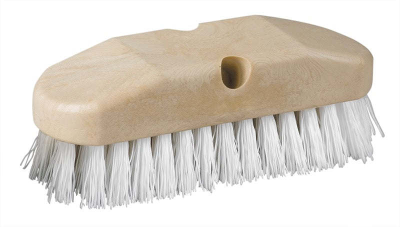 M2 BV-298WH – brosse à récurer 8 po blanche