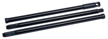 M2 FH-M348-3 – manche métallique noir en 3 sections 48 po