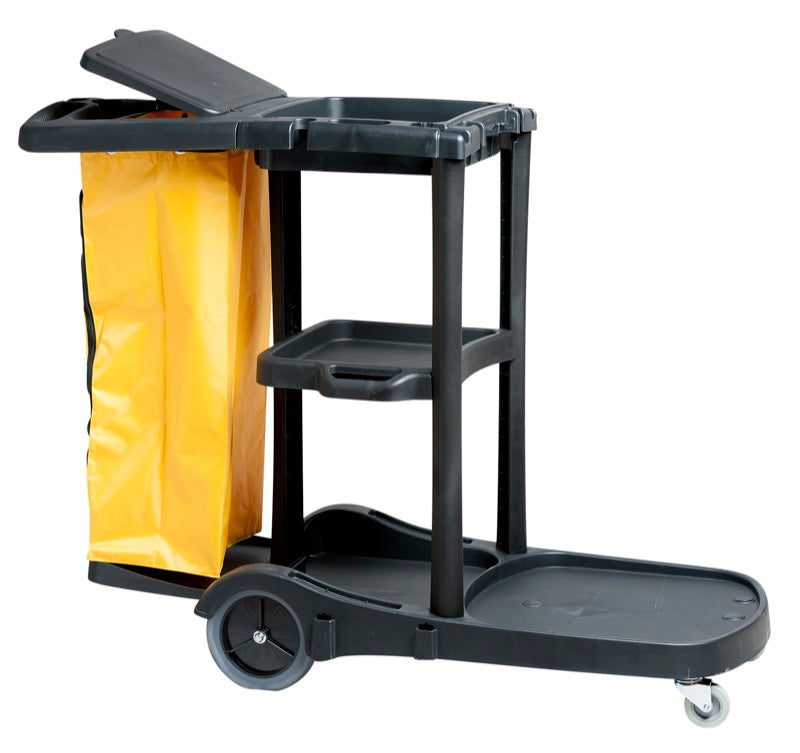 M2 CA-M1000 – chariot de concierge Deluxe avec sac à glissière